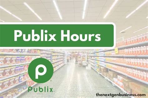 what is publix hours today